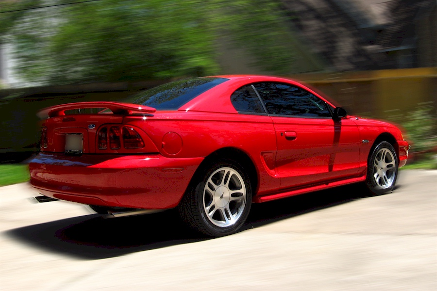Rio Red 1997 Mustang GT