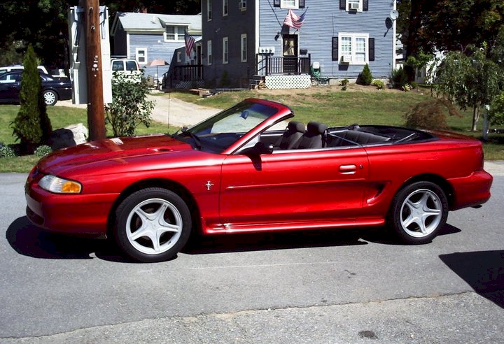 98 Ford mustang gt paint colors