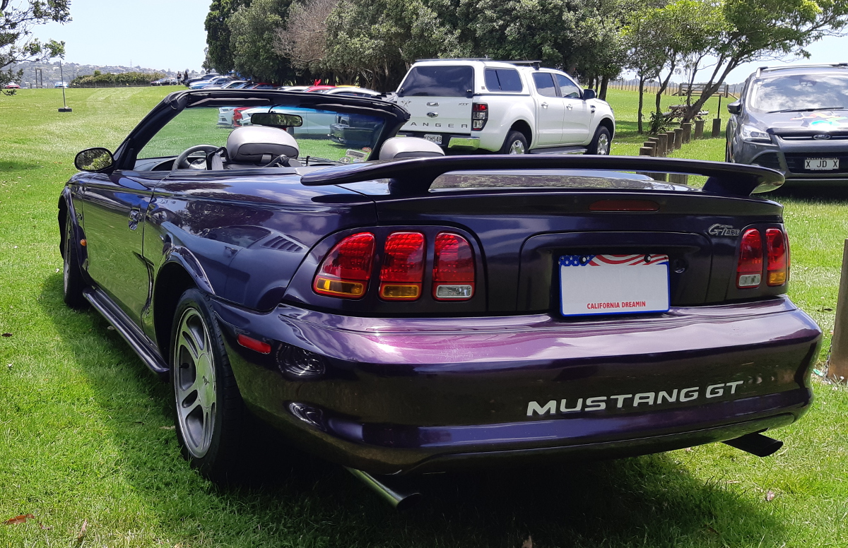 Deep Violet Thistle 1997 Mustang GT