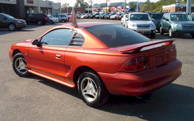 Autumn Orange 97 Mustang