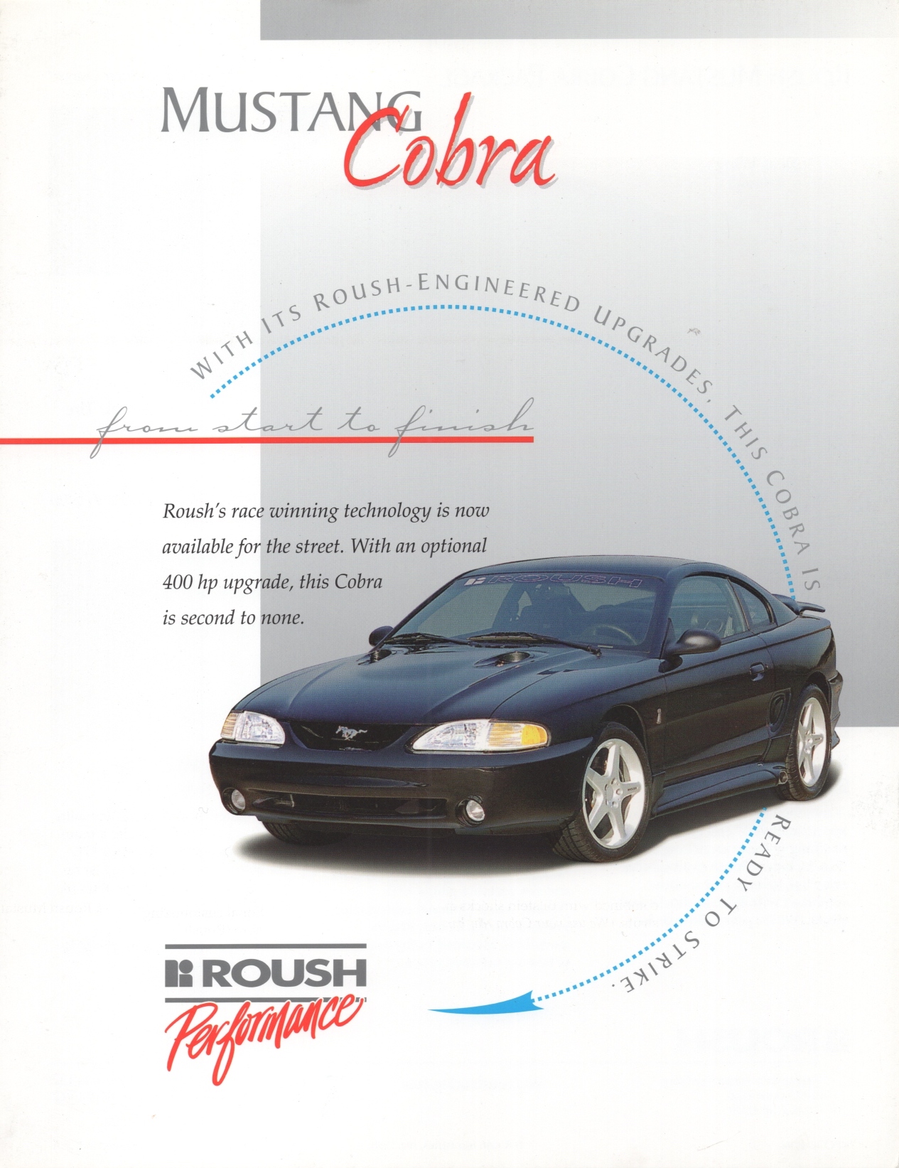 1998 Roush Mustang Cobra sales brochure