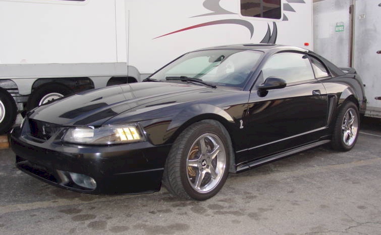Black 1999 Mustang Cobra