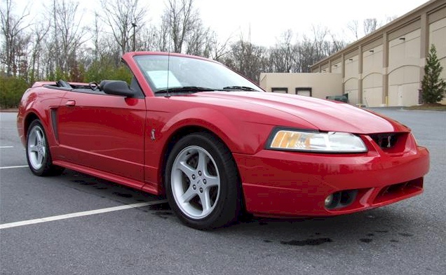 Rio Red 1999 Ford Mustang Svt Cobra Convertible