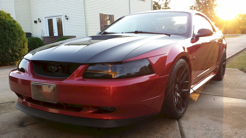 Laser Red 2000 Mustang GT