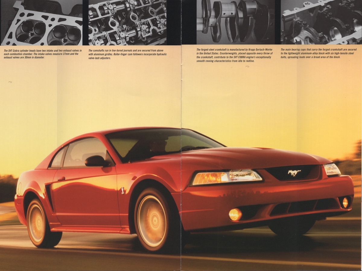 More performance of the 2001 Cobra Mustang