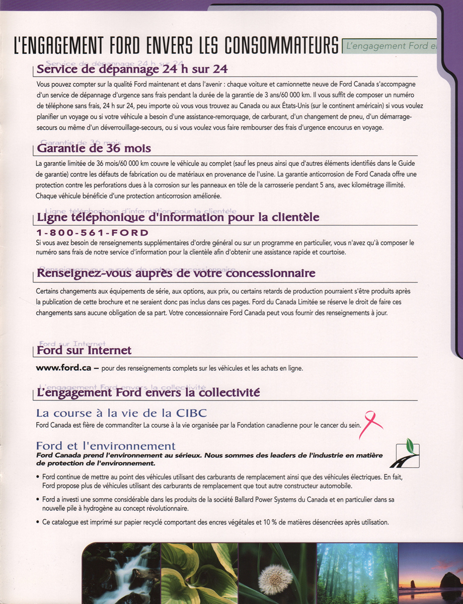 Maintenance and Other information