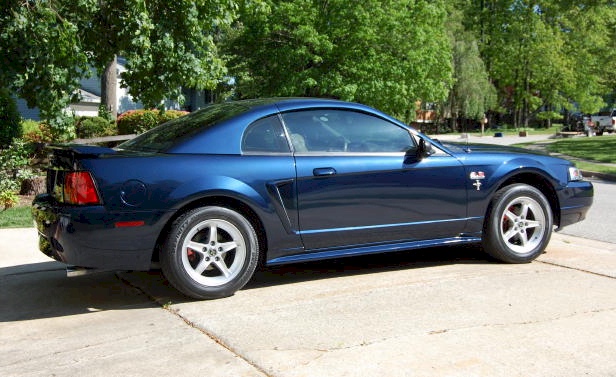 True Blue 2002 Mustang
