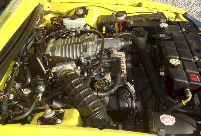 2002 Saleen SuperCharged Engine