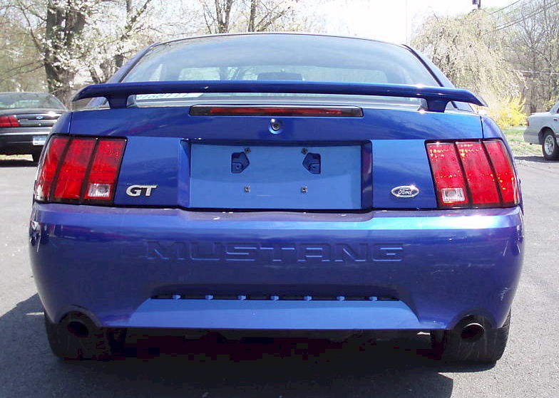 Sonic Blue 2002 Mustang GT Coupe