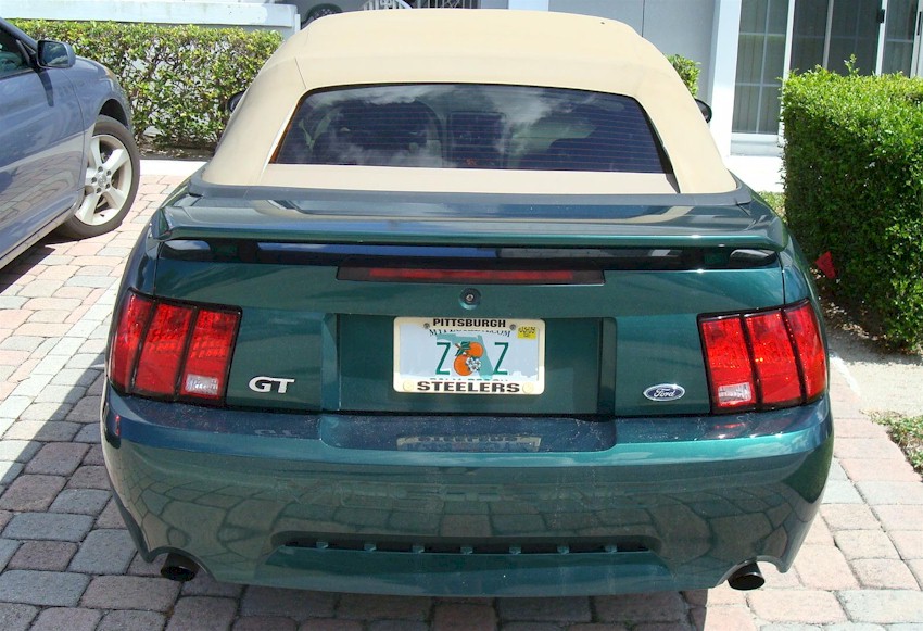 Tropic Green 2003 Mustang GT Convertible