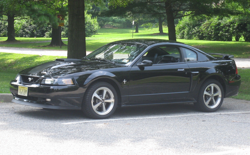 Black 2003 Mach-1 Mustang