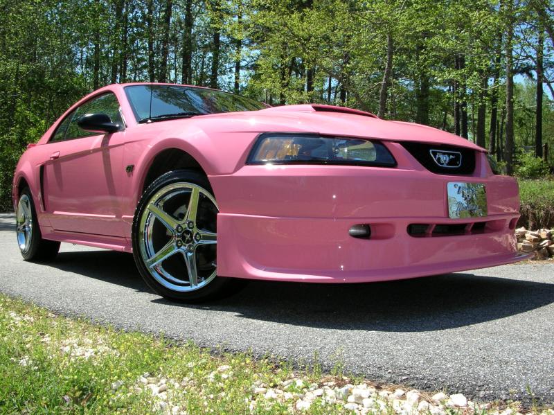 Custom Pink 2003 Mustang GT Coupe