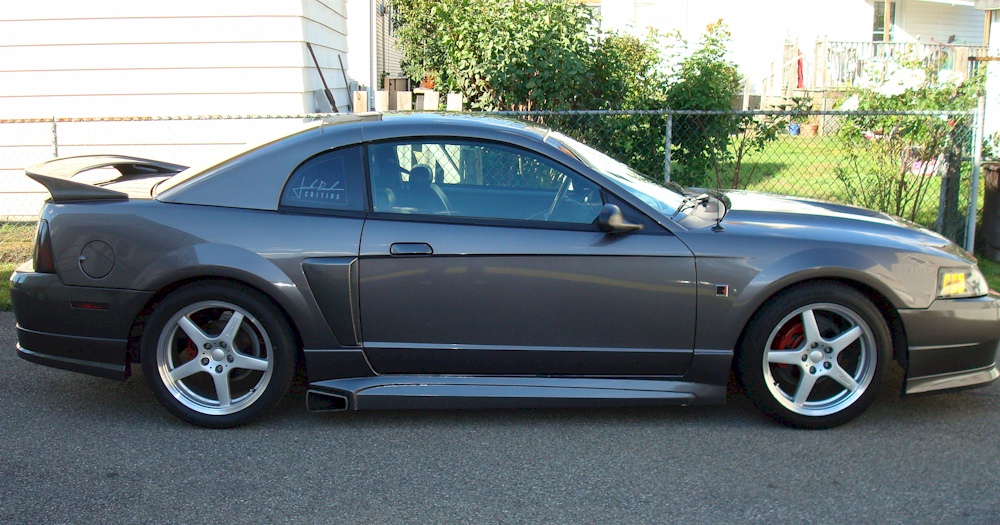 Dark Shadow Gray 2003 Mustang GT
