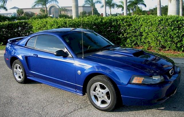 2004 Ford mustang gt sonic blue #6