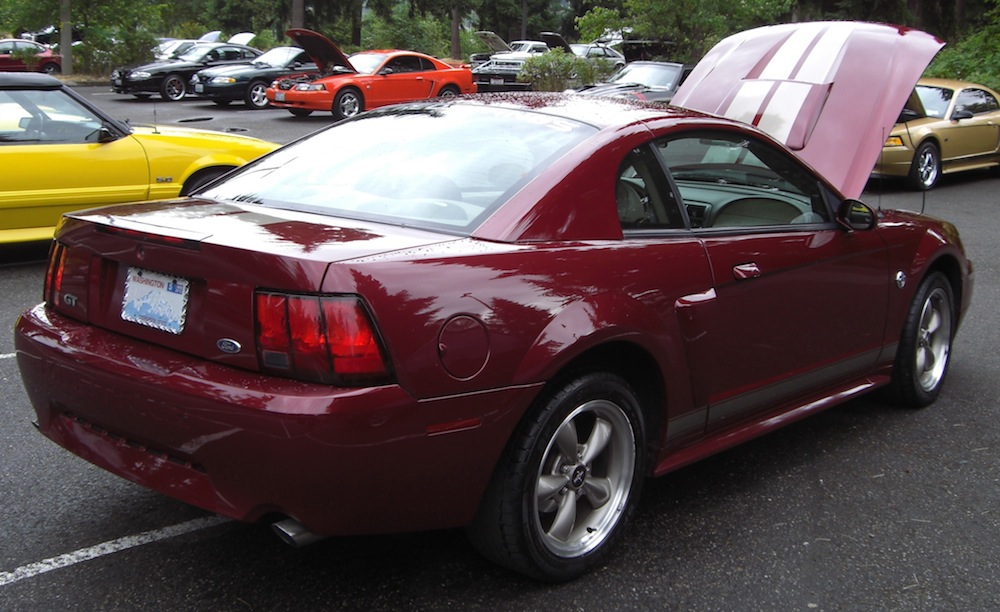 Crimson Red '04 40th Anniversary Mustang GT