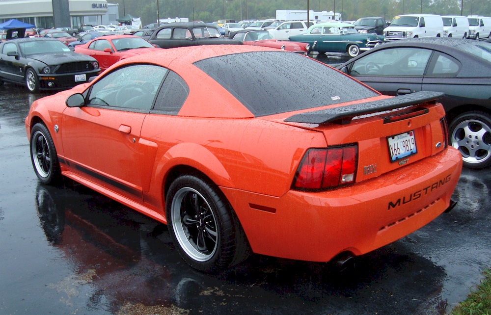 Competition Orange 04 Mustang Mach-1
