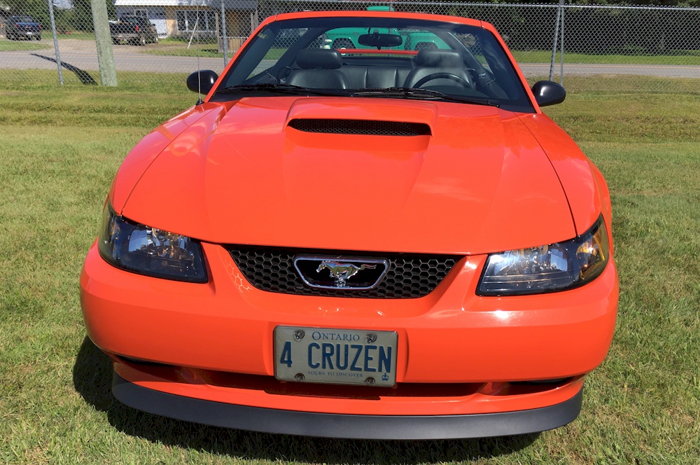 Competition Orange 2004 Mustang GT Convertible