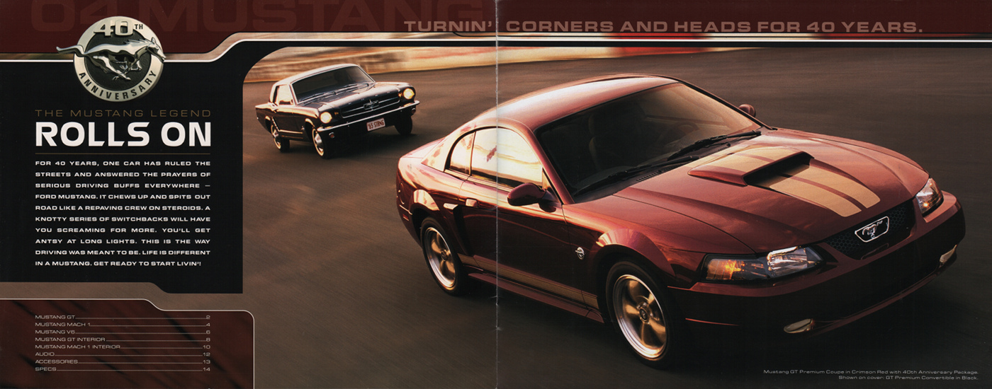 Crimson Red 40th Anniversary Package