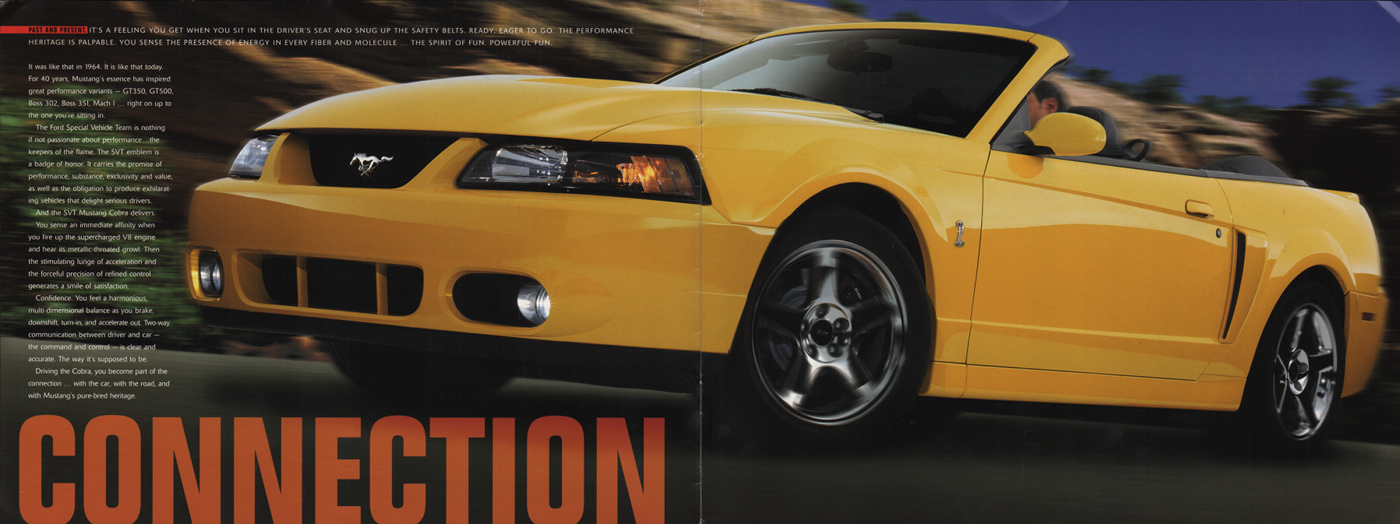 Screamng Yellow 2004 SVT Mustang Cobra convertible