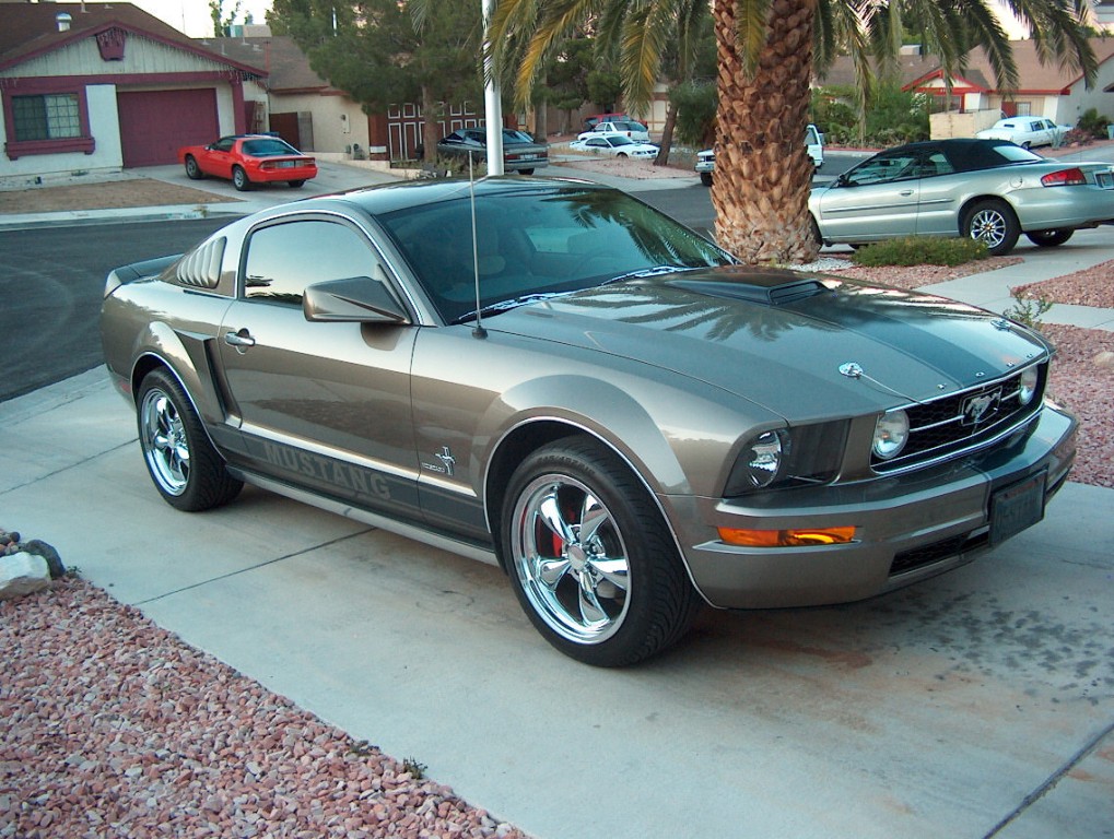 Mineral Gray Custom 2005 Mustang