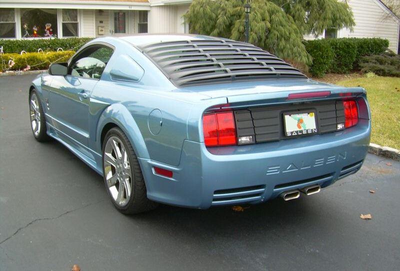 Windveil Blue 2005 Saleen S281 Supercharged Mustang Coupe