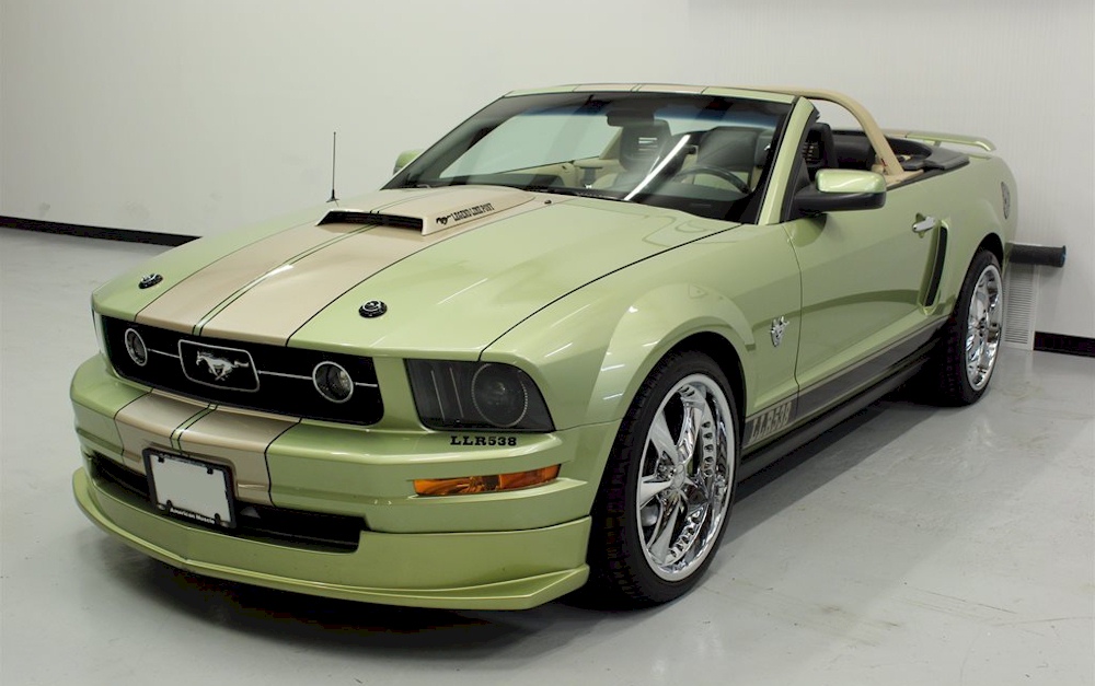 Legend Lime 2005 Mustang Convertible