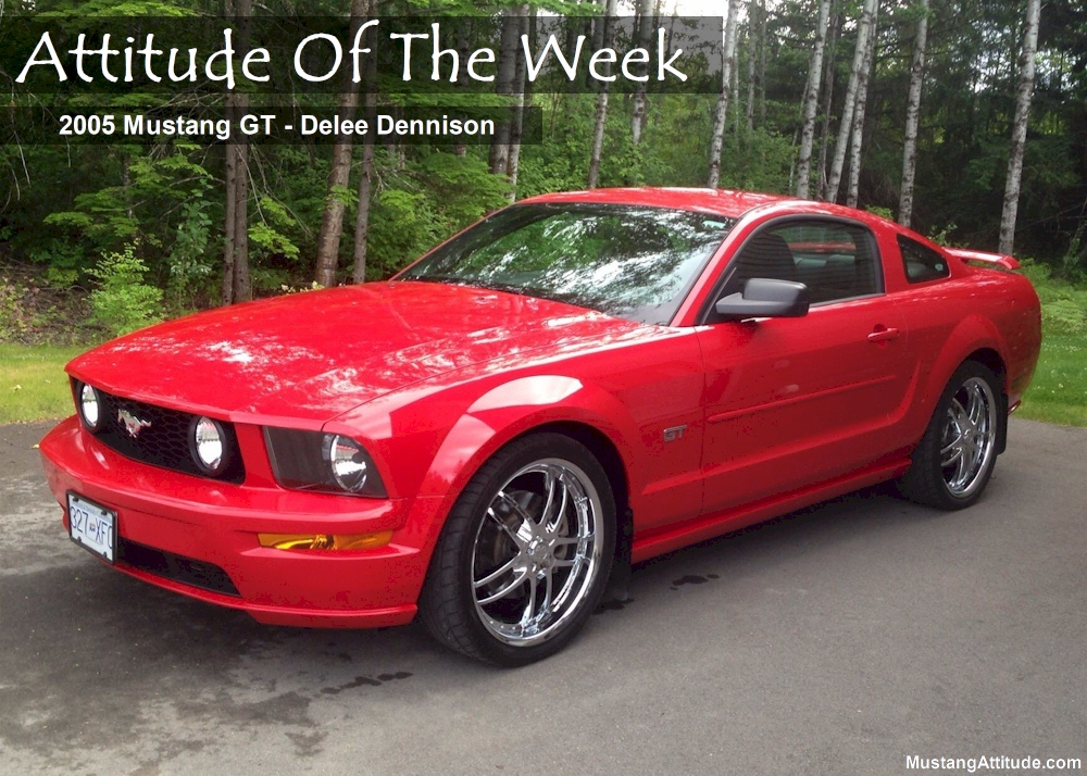 Torch Red 2005 Mustang GT Coupe