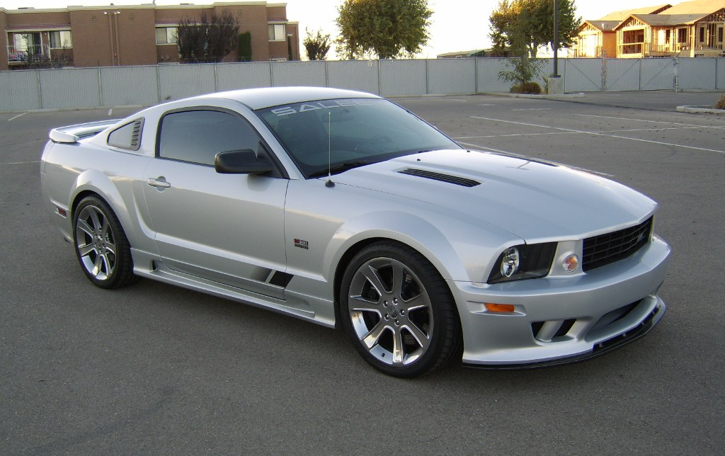 Satin Silver 2006 Mustang Saleen S281 Coupe. printable index of all the spe...