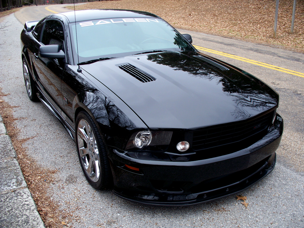 Black 2006 Saleen S218 Extreme Mustang Coupe