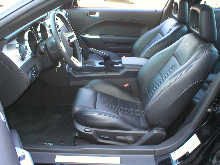 Black Interior 2006 Saleen S218 Extreme Mustang Coupe