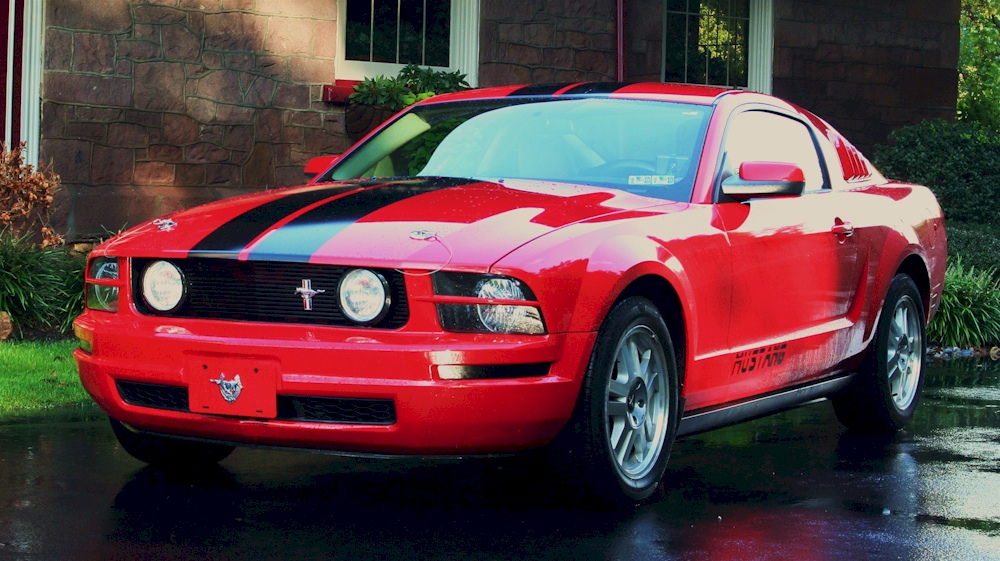 Torch Red 07 Mustang