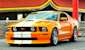Custom Grabber Orange 2007 Supercharged Mustang GT coupe