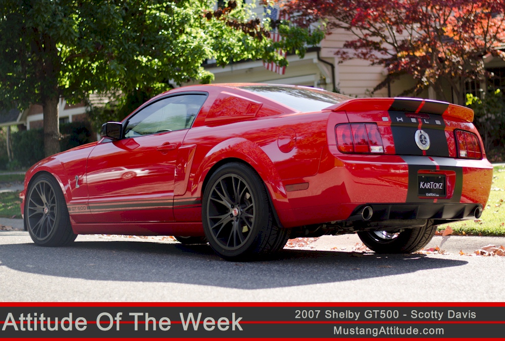 Torch Red 2007 Ford Mustang Shelby Gt 500 Coupe