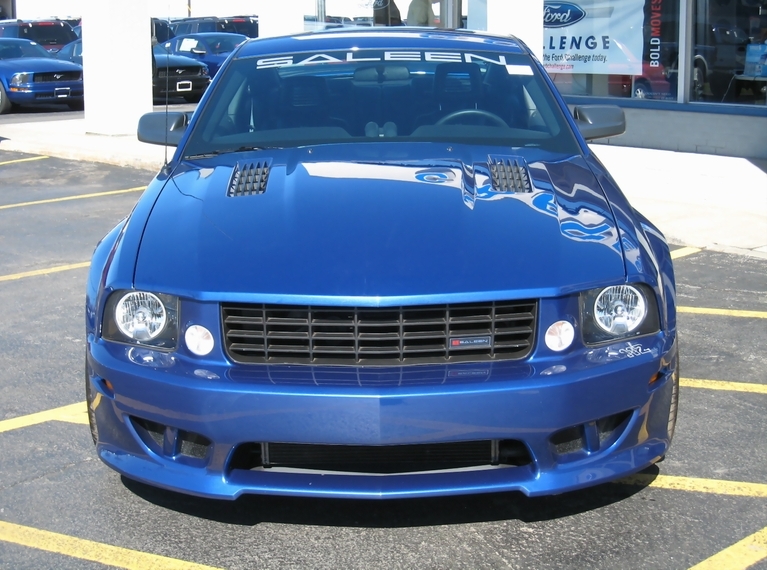 Vista Blue 2007 Mustang Saleen S281SC Coupe