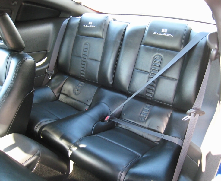 Saleen Rear Leather Seats