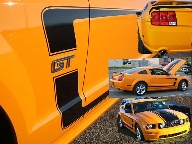Grabber Orange 2008 Mustang GT