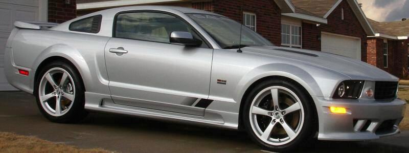 Silver 2008 Mustang Saleen S281SC Coupe