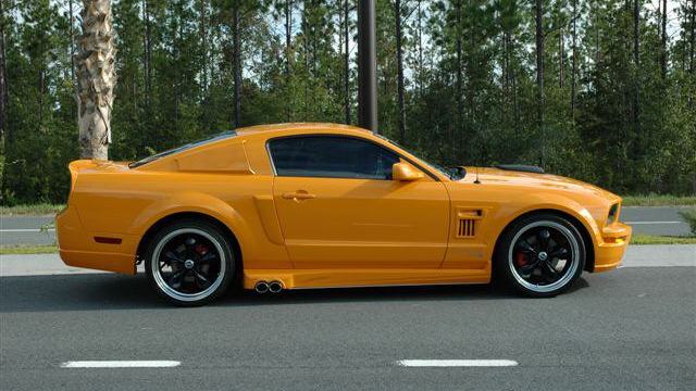 Grabber Orange 2008 Mustang Stinger Coupe