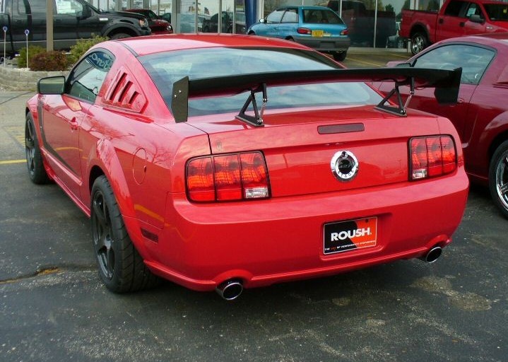 Torch Red 2008 Mustang Roush 427R Trak-Pak Stage3 Coupe