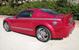 Dark Candy Apple Red 2008 Mustang AJ Foyt Coyote Edition Coupe