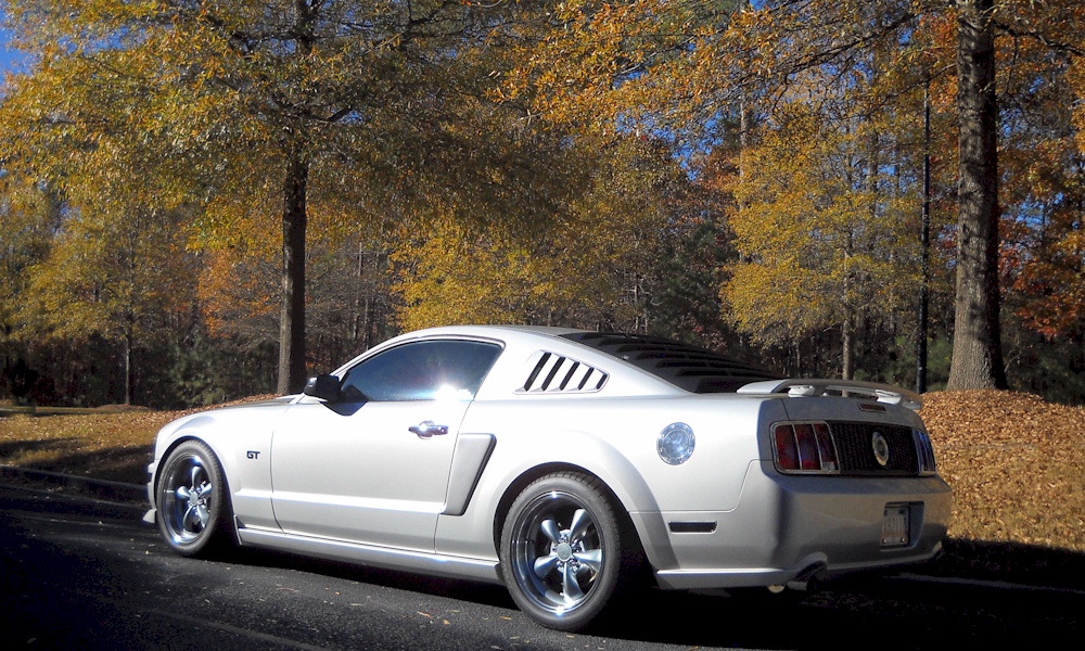 Silver 2008 Mustang GT