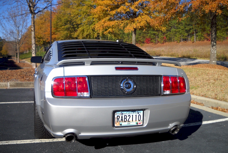 Silver 2008 Mustang GT