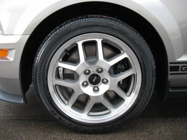 2008 Shelby 18 inch Bright Machined Aluminum Wheels