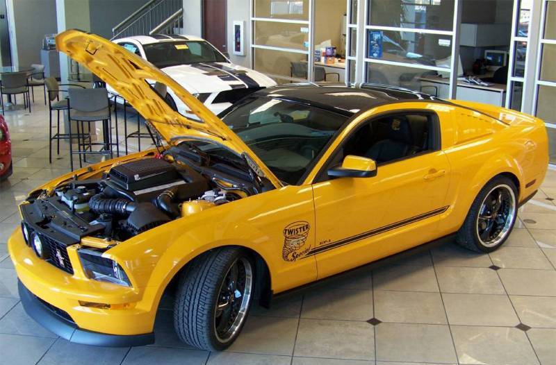 Grabber Orange 2008 Mustang GT Twister Special Coupe