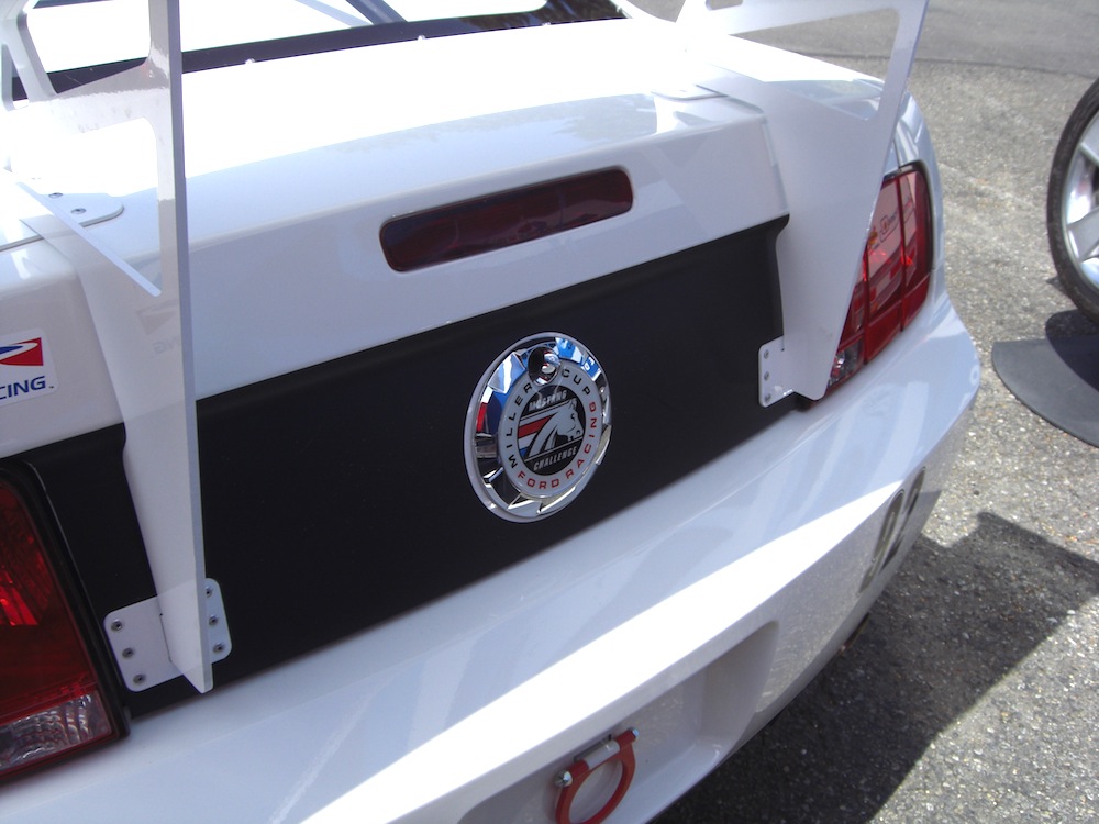 miller cup ford racing rear decklid badge