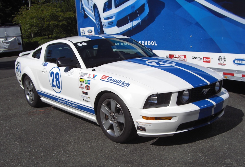 Performance White 2008 Mustang Ford Racing GT Coupe