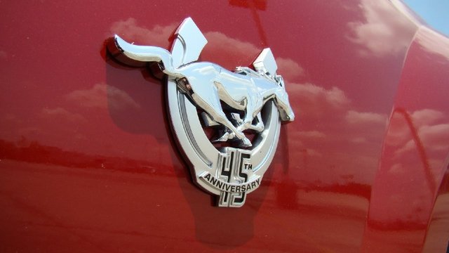 40th Anniversary Mustang Emblem