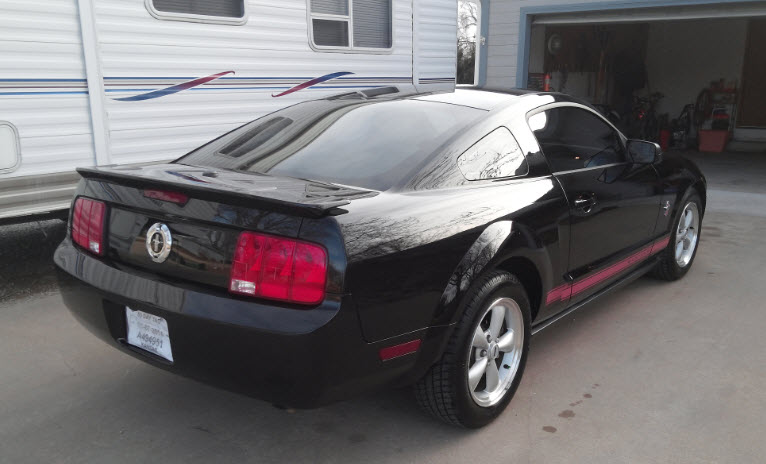 2009 Ford mustang warriors in pink for sale #1