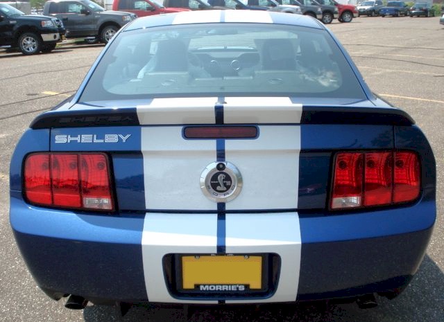Vista Blue 2009 Shelby GT-500 Coupe