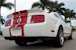 Pefrormance White 09 Shelby GT-500 Red Stripe Coupe
